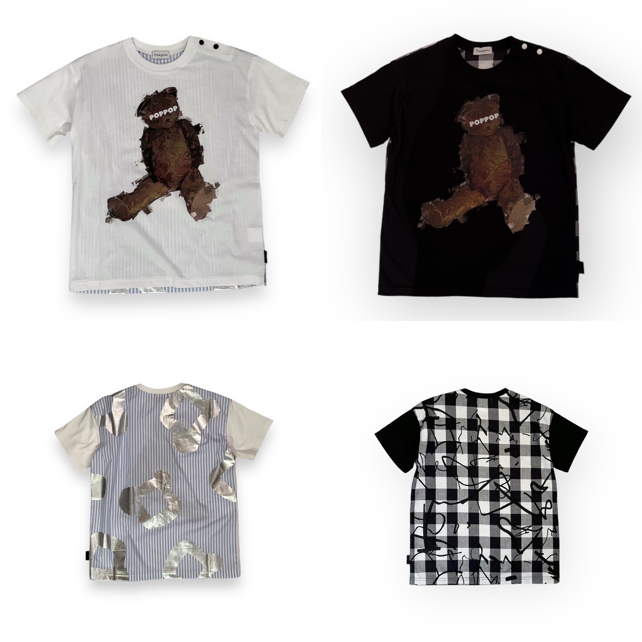 【frankygrow】25SCS-490 POP BEAR DOCKING TEE