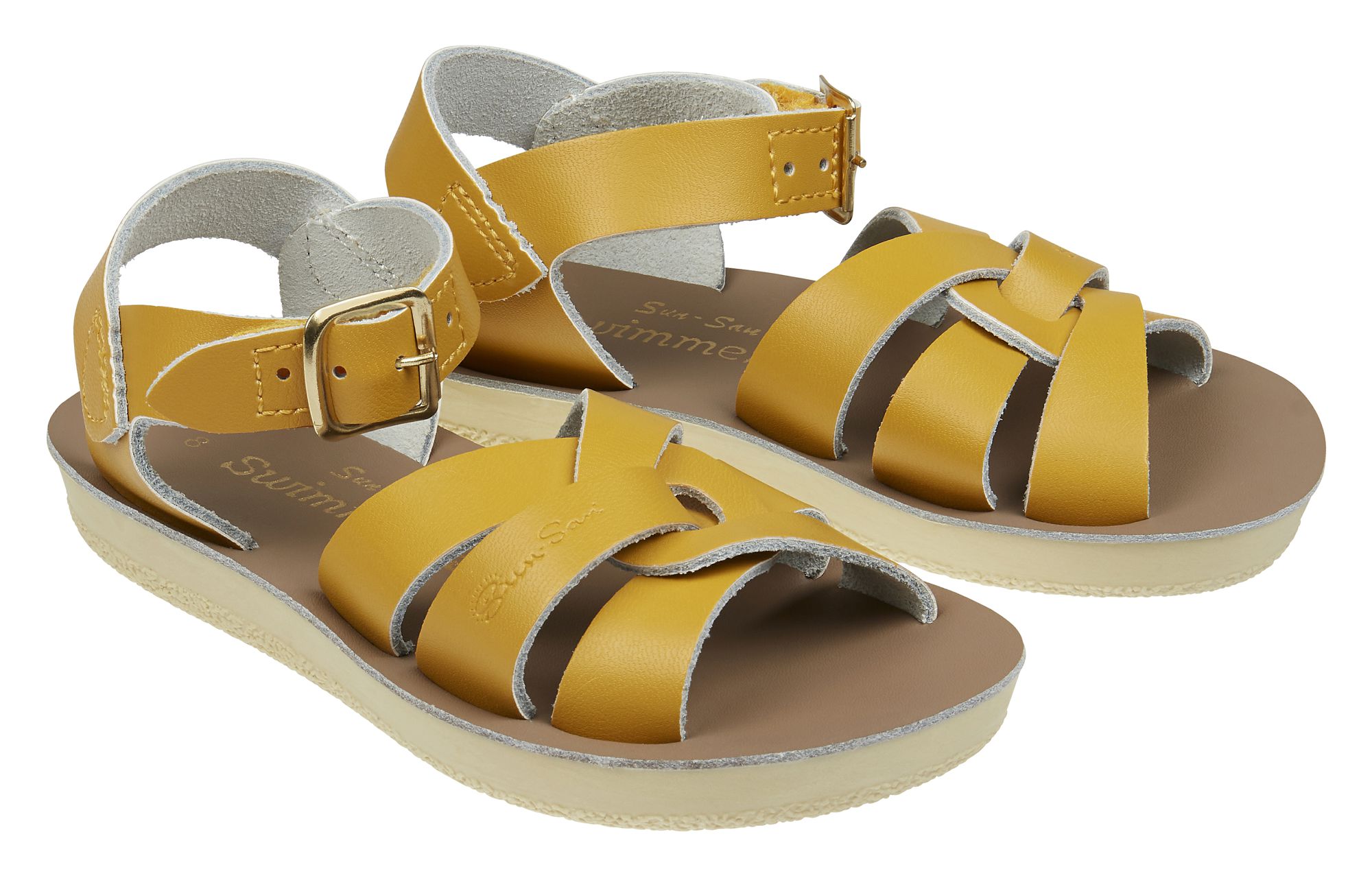 【Salt Water Sandals(ソルトウォーターサンダル)】Sun San swimmer(ベルクロ)/Mustardマスタード/13cm～19cm