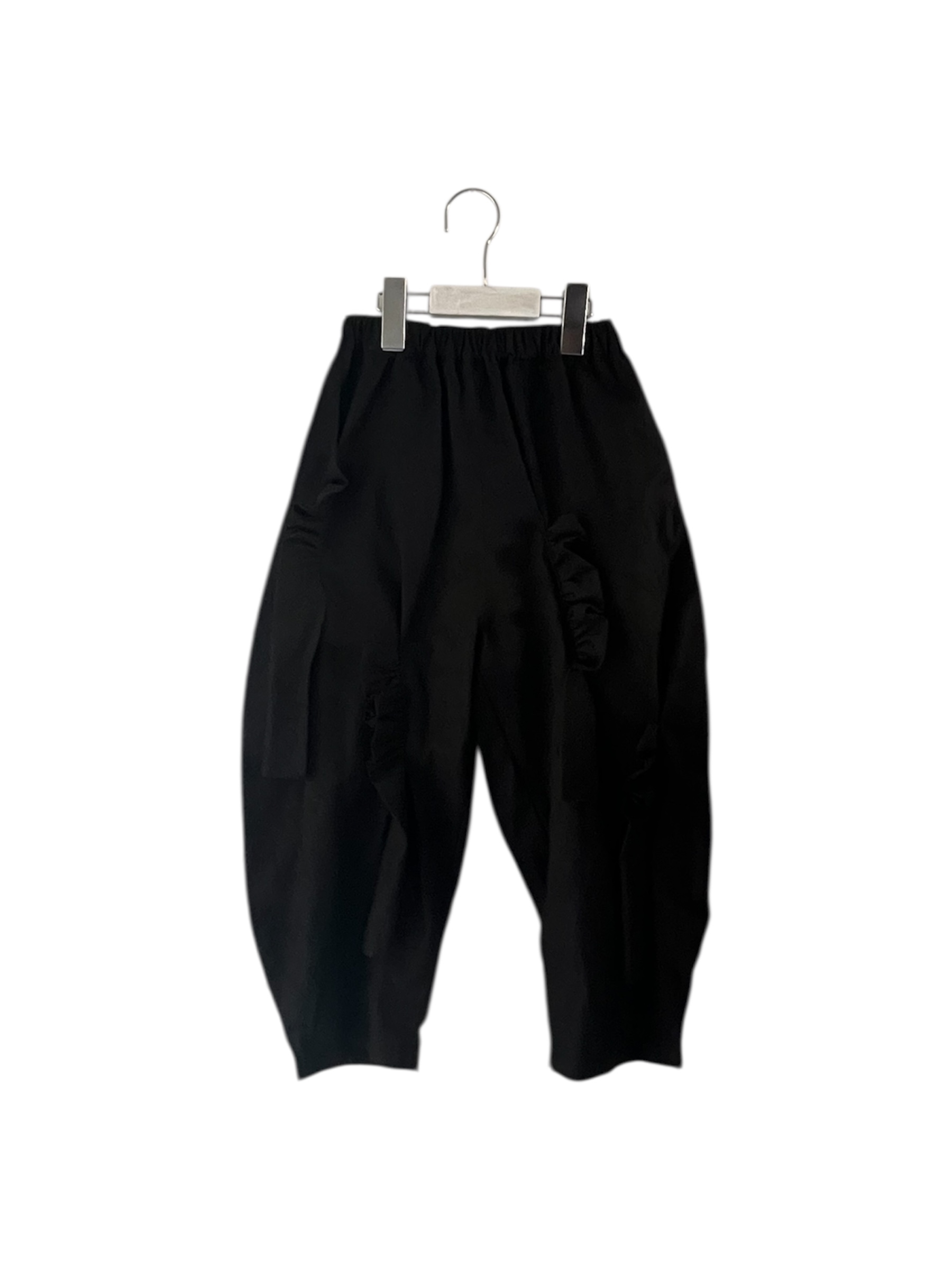 【frankygrow】26FWBT-402 FULLY EMBROIDERED FRILL PANTS