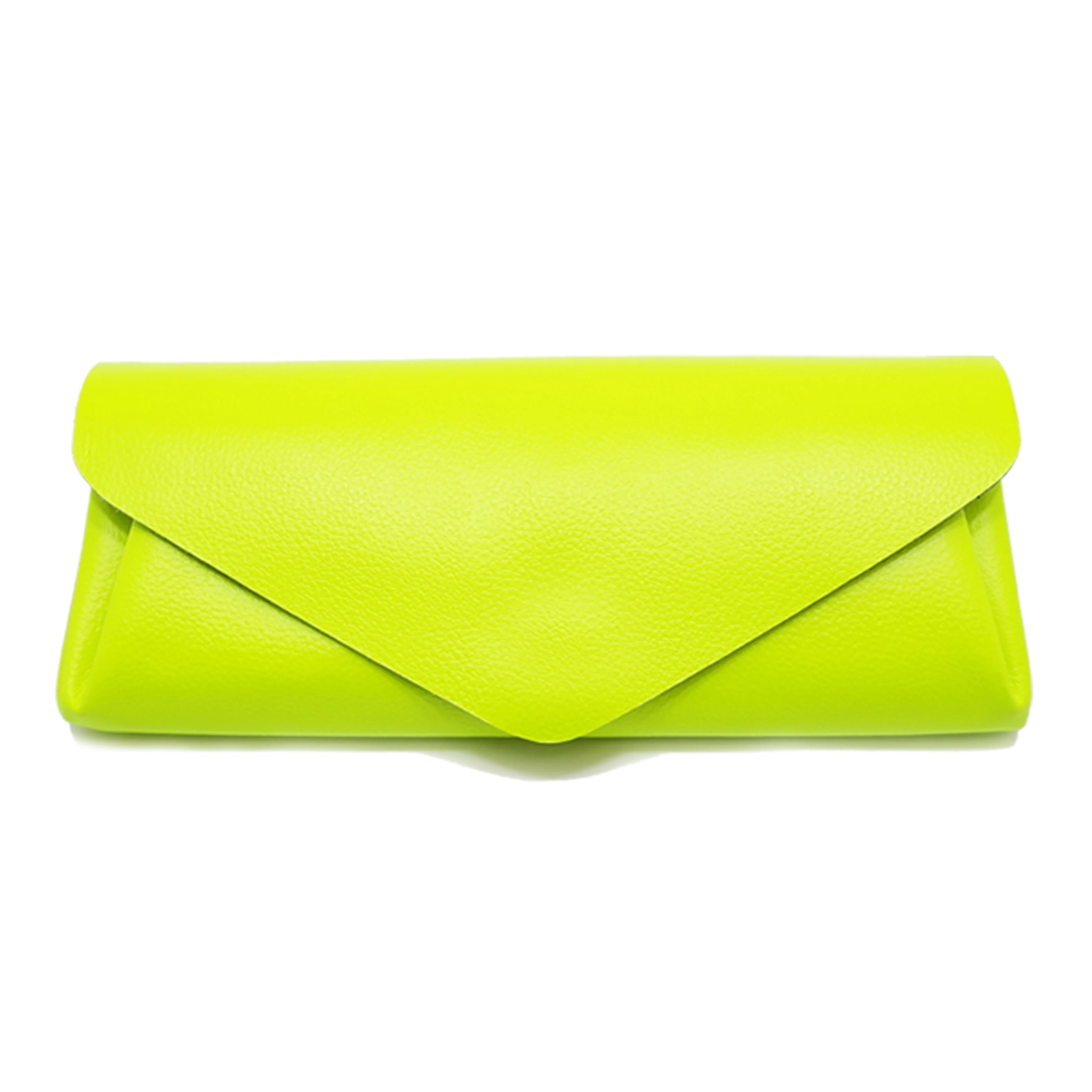 【carmine】ビビッドレザー ロングウォレット YELLOW
