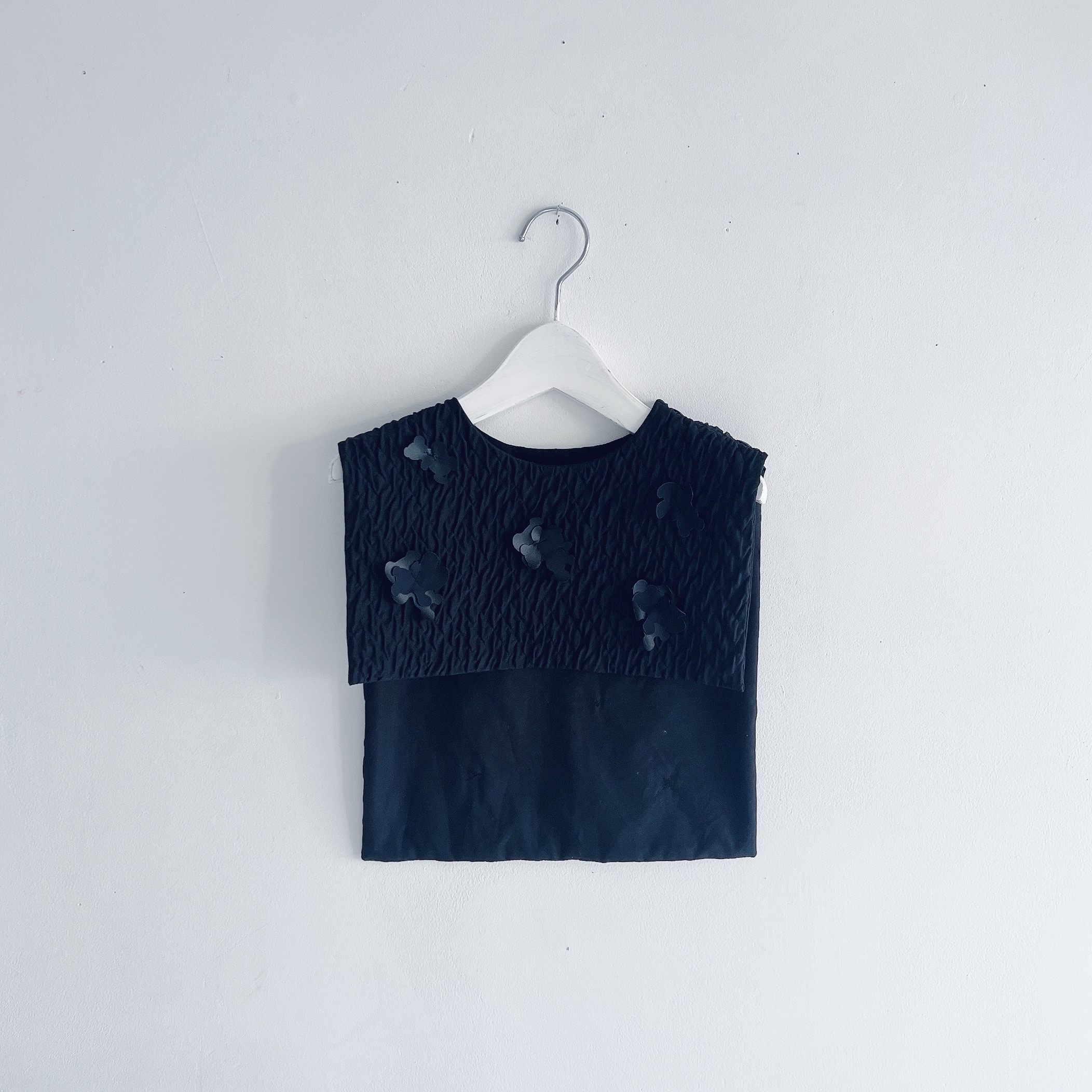 【frankygrow】24FWCOL-023 MATELASSE JQ DETACHABLE SAILOR COLLAR キッズ