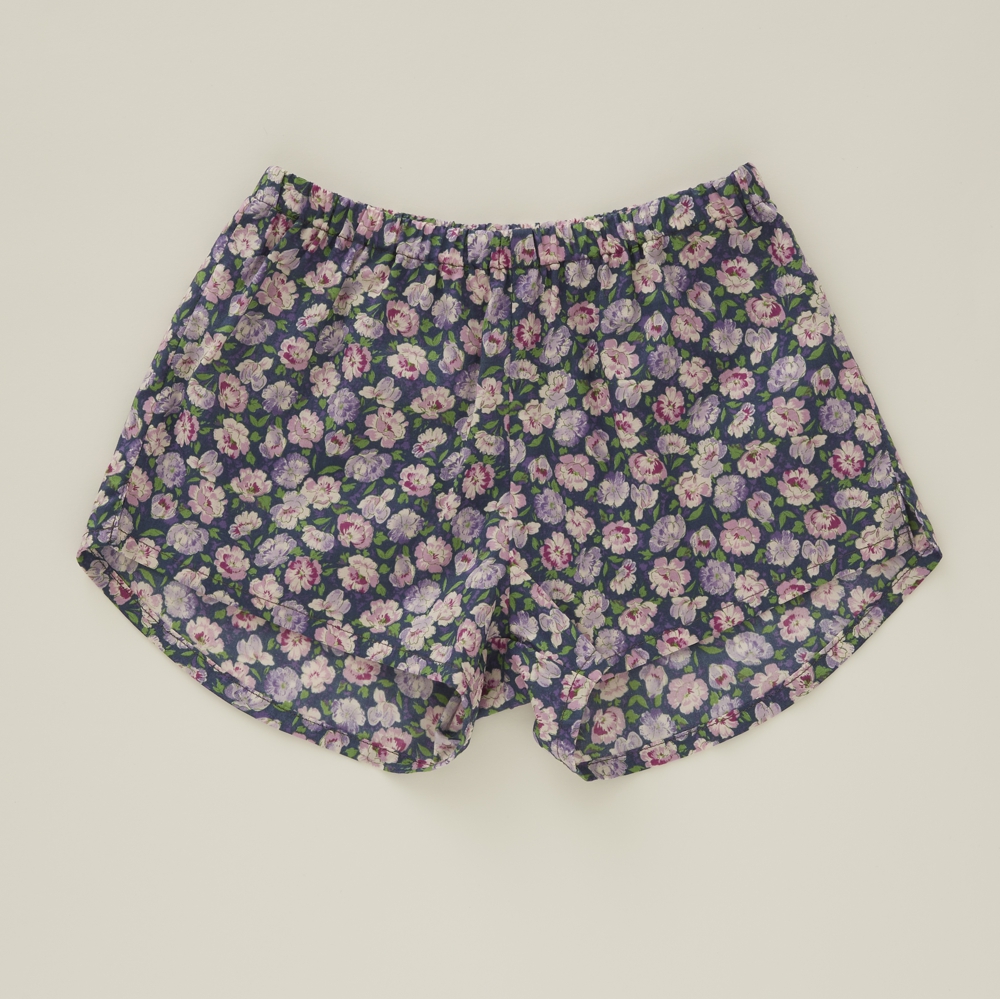 【eLfinFolk】elf-231F36 Retro flower jogging pants