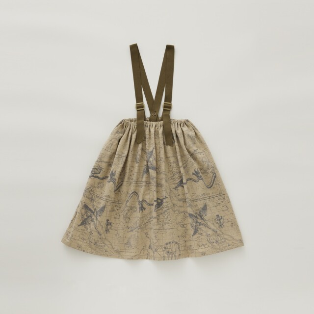 【eLfinFolk】elf-241F14 Noctua Suspenders Skirt