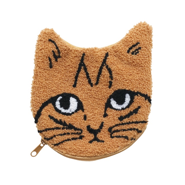 【松尾ミユキ】Matsuo Miyuki cat moco pouch Noisettes