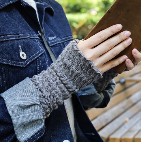 【kontex/コンテックス】タオルの糸から生まれた肌と手首をいたわるアームカバー