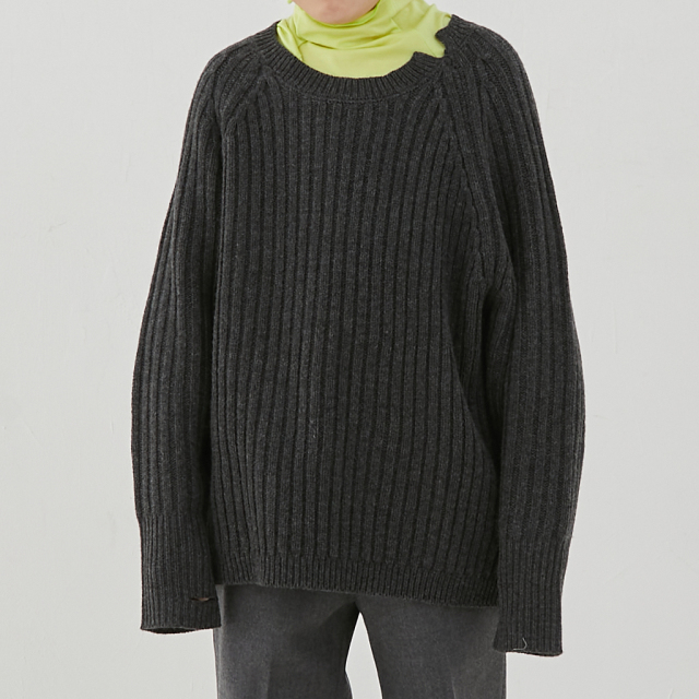 【MOUNTEN.】22W-MK03-1231 merino command sweater  おとなのみ