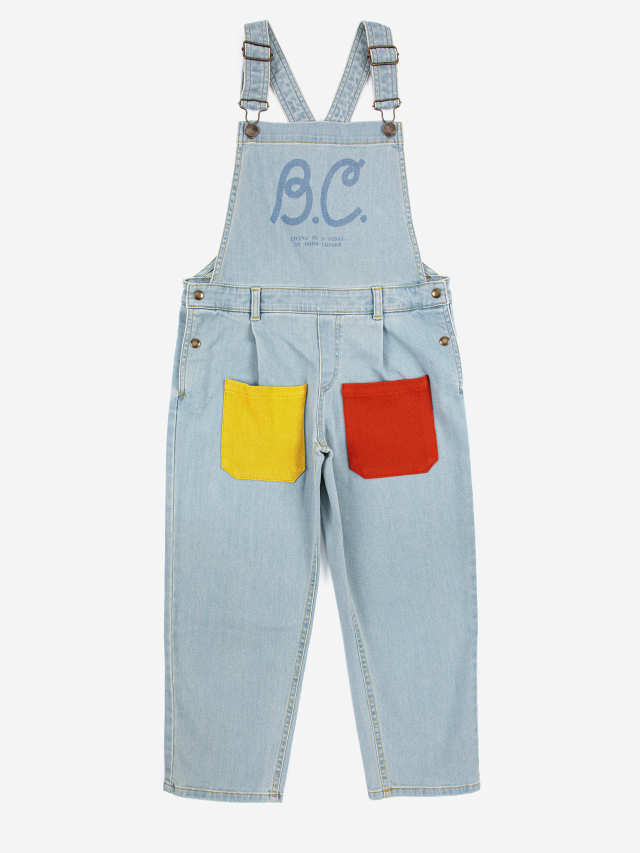 【BOBOCHOSES】Drop1「LIVING IN A SHELL」123AC123 BC Sail Rope denim dungaree/kid