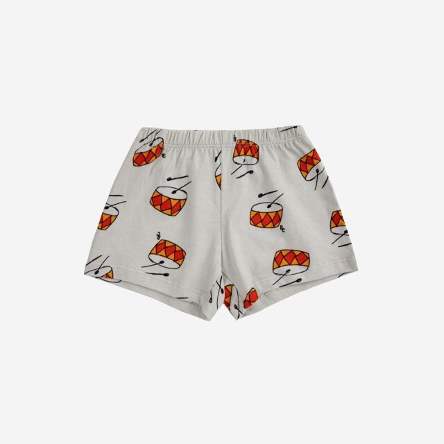 【BOBOCHOSES】Drop1「A FOLK SONG」124AB075 Baby Play the Drum all over shorts