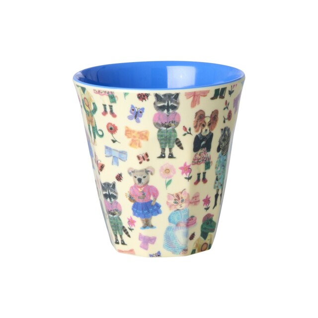 【Nathalie Lete】rice & Nathalie Lete Melamine Kids Cup 160ml /blue