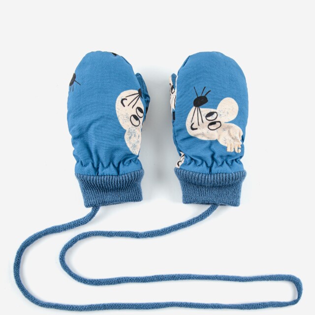 【BOBOCHOSES】Drop2「UP IS DOWN 」223AH008 Baby Mouse all over padded gloves