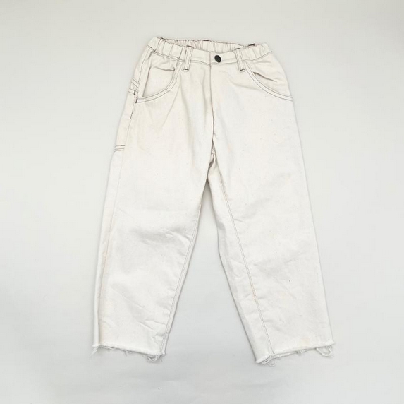 MOUNTEN.】wide cropped jeans [22S-MP14-1129a]