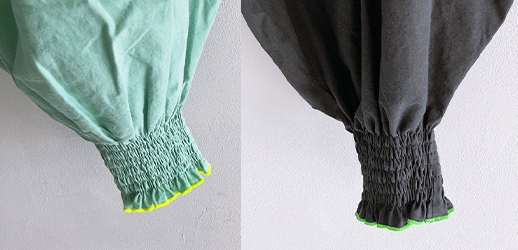 frankygrow】24FWBT-350 MATELASSE JQ SCALLOPED BIG PANTS
