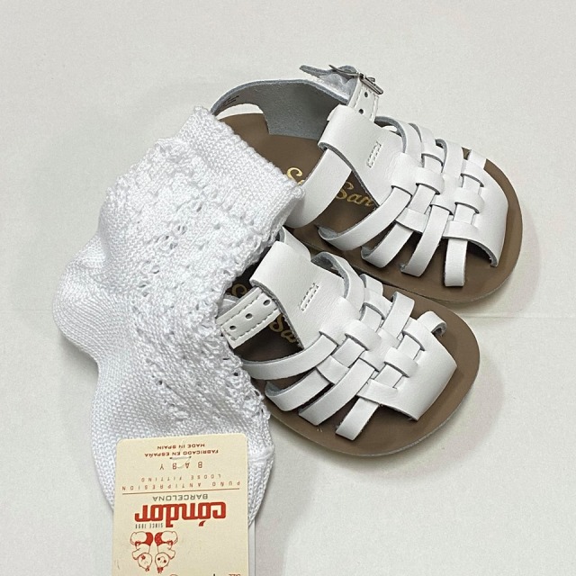 Condor パールオープンワークショートソックス Size1 9 5cm 11cm