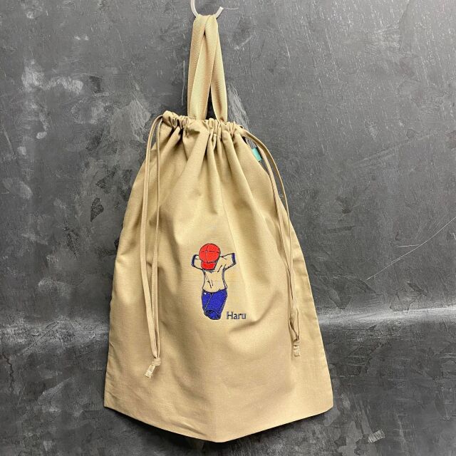 【Stitch House Original】名前入り・体操服袋[HUG-接ぐ(はぐ)-