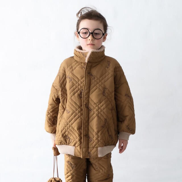 【michirico】MR25AW-21 Quilting blouson