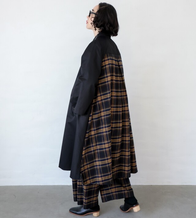 【michirico】MR25AW-28A line coat/adult