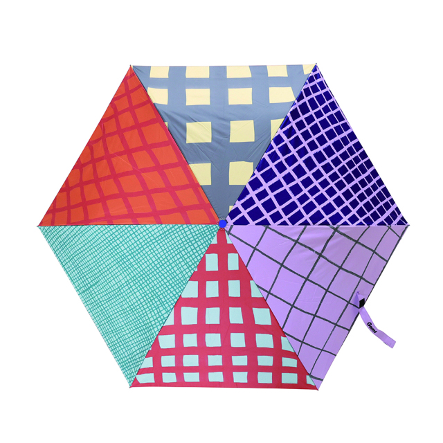 【Goma】晴雨兼用・UV・撥水加工 Goma Folding umbrella Multi color Lavender