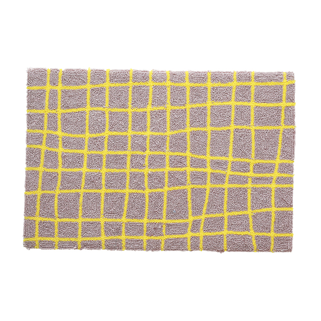 【Goma】Rectangle Mat Narrow check