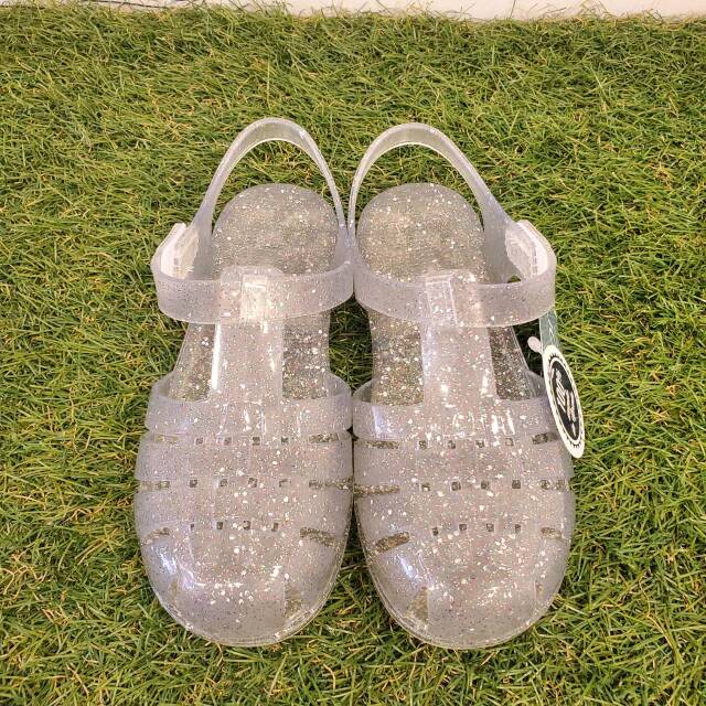 【igor】サンダル・CLASICA CRISTAL GLIT/386 TR.TRANS. MULTI GLITTER/12-21cm