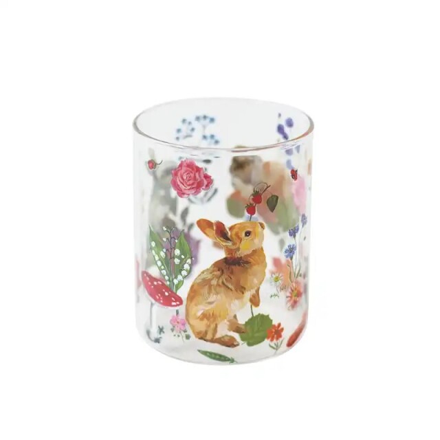 【Nathalie Late】Nathalie Lete Heat resistant Middle glass Rabbits