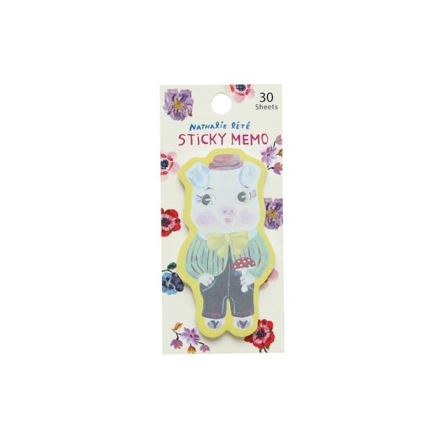 【Nathalie Late】Nathalie Lete Mini Sticky memo Pig