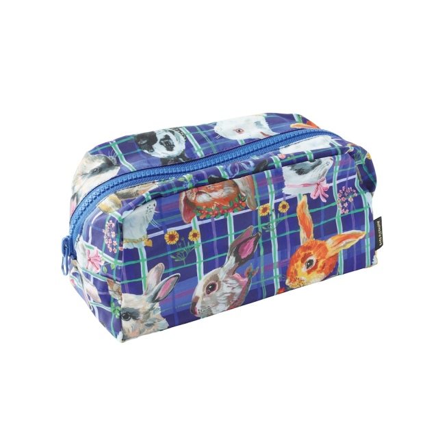 【Nathalie Late】Nathalie Lete Pouch Rabbits-BL