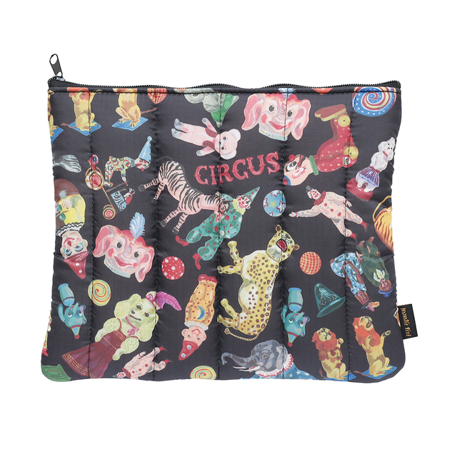 【Nathalie Lete】Quilted Multi Pouch Circus