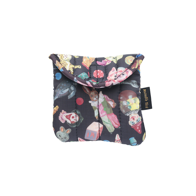 【Nathalie Lete】Quilted Mini Pouch Circus