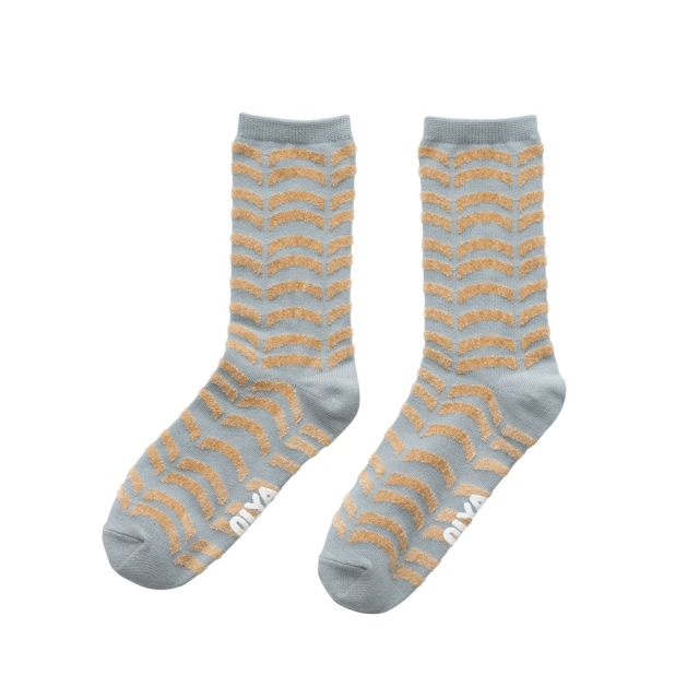【Olya】Fluffy Socks Tile GY