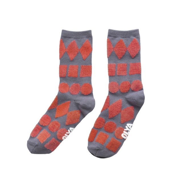 【Olya】Fluffy Socks Shapes DGY