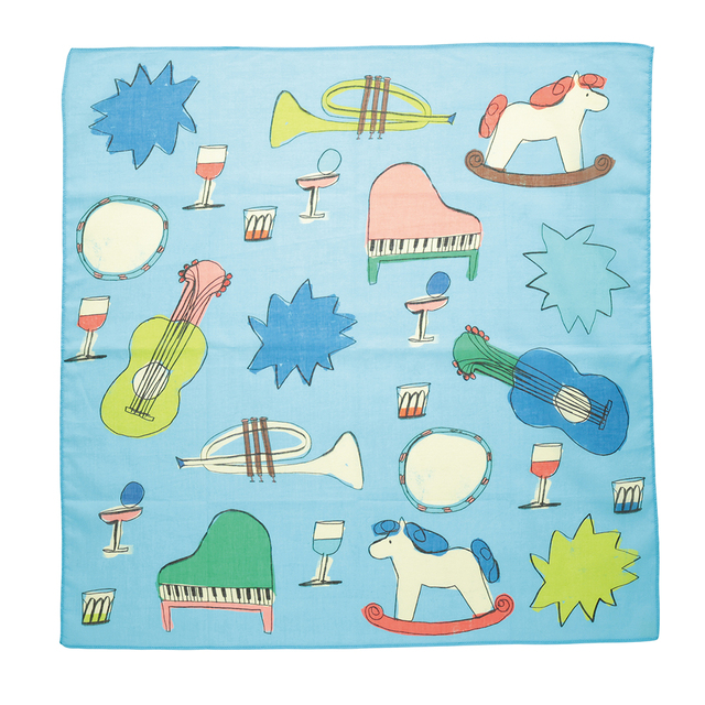 【Olya】Handkerchief Music fun