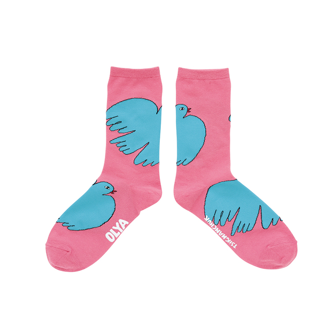 【Olya】Socks Bird