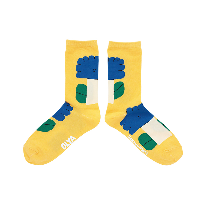 【Olya】Socks Flower
