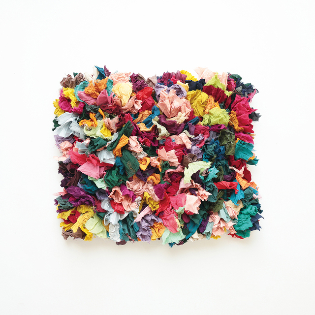 【yao】India Bushy Rug S Vivid