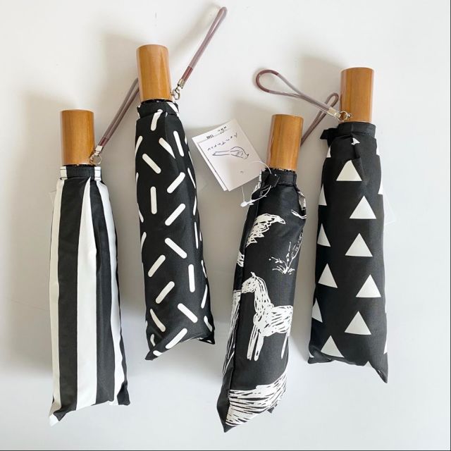 Melty Chocolate 折りたたみアンブレラ ブラウン Melty Royal