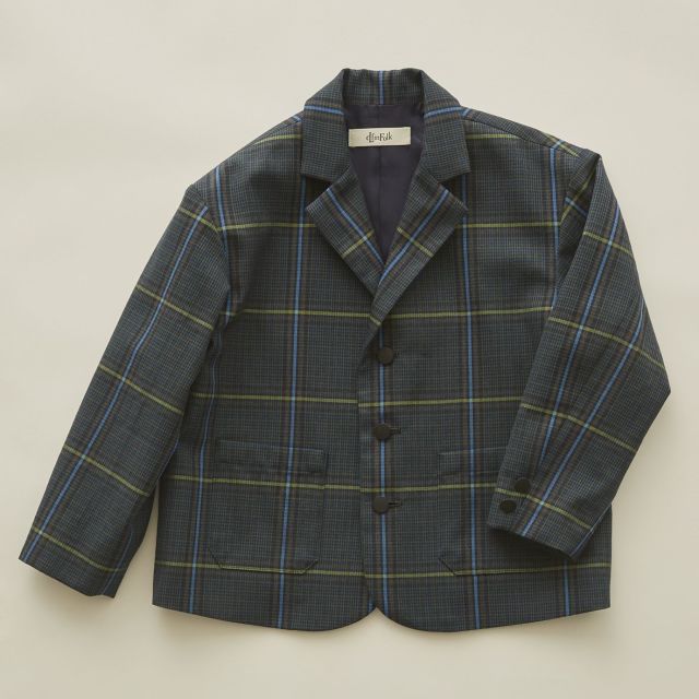 eLfinFolk】Ceremony tailored box jacket 