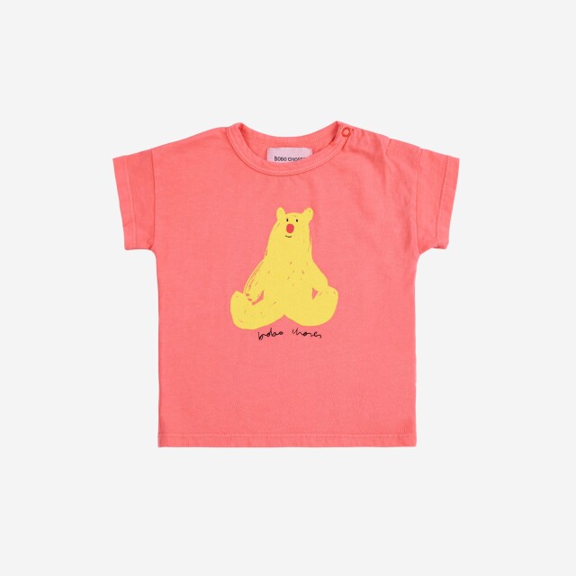 【BOBOCHOSES】Drop1「JOY」Baby B125AB007 Hug Me Bear T-shirt