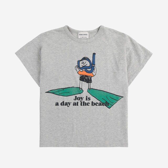 【BOBOCHOSES】Drop1「JOY」Kid B125AC007 A Day At The Beach T-shirt