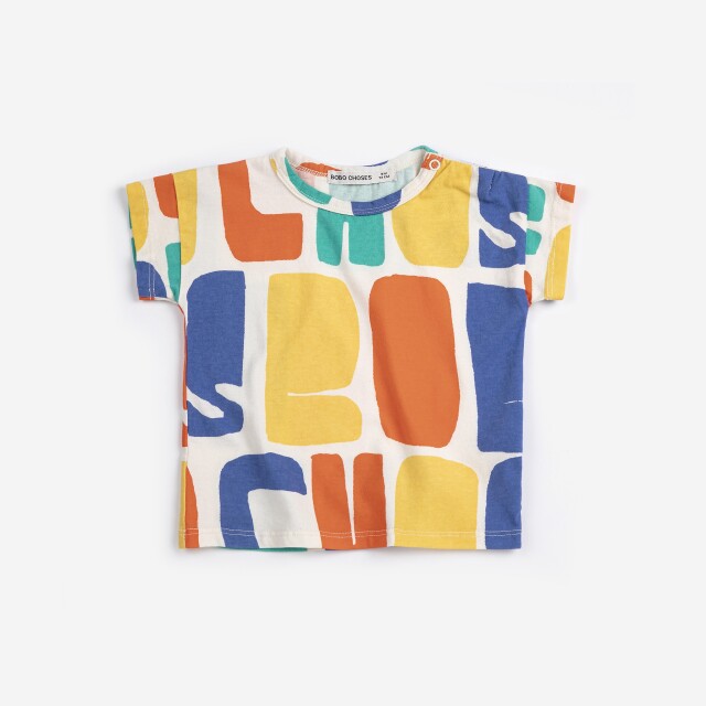 【BOBOCHOSES】Drop2「PICKLES」Baby B126AB112 Bobo Choses Color all over T-shirt