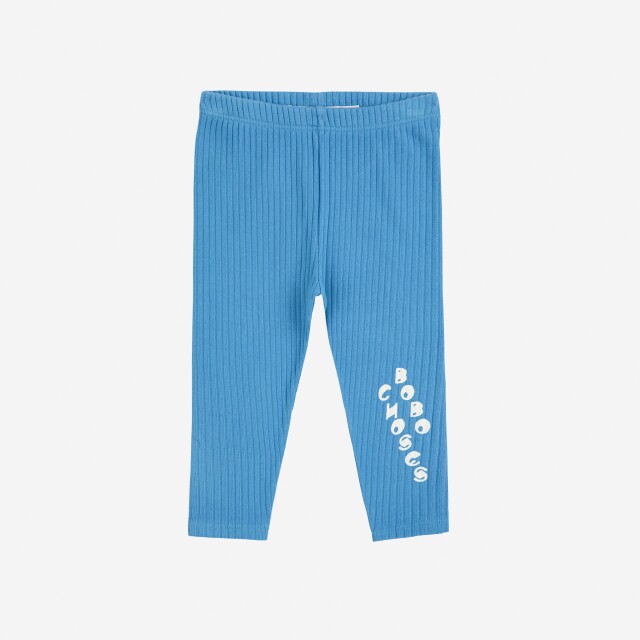 【BOBOCHOSES】Drop2「TIC TAC TOE」B225AB071 - WOVEN LEGGINGS.BLUE