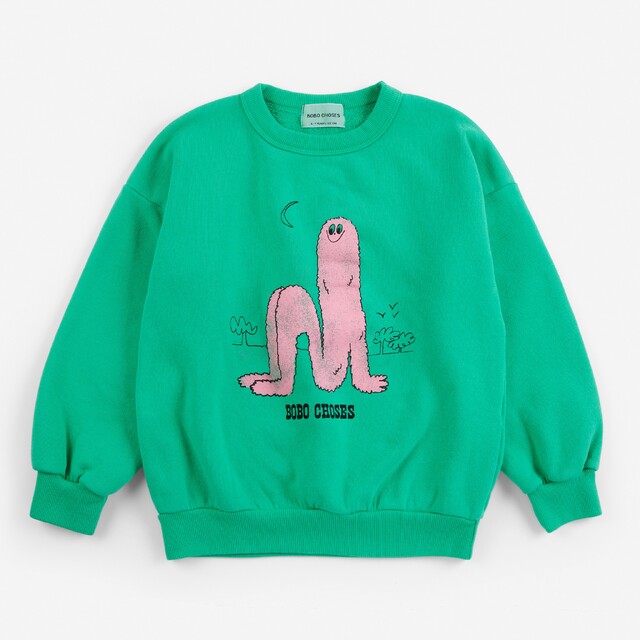 【BOBOCHOSES】Drop1「All About Monsters」B226AC030 Long Puff sweatshirt KID