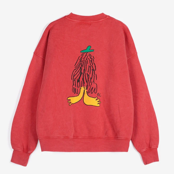 【BOBOCHOSES】Drop1「All About Monsters」B226AD023 Hidden monster relaxed sweatshirt 大人