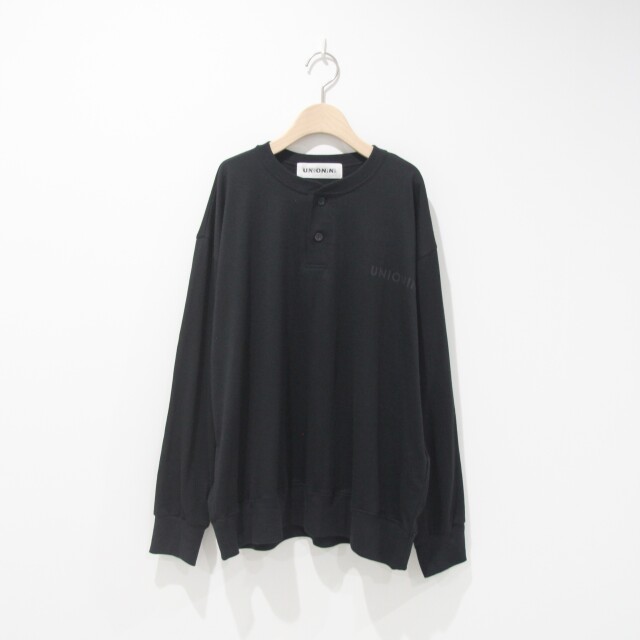 【UNIONINI】CS-085 henry neck big tee