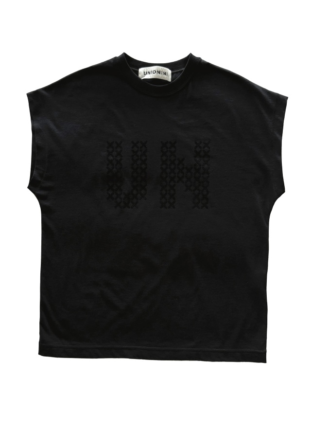 【UNIONINI】CS-093 sleeveless tee /ブラック/大人