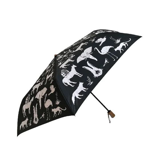 【chocolatesoup】 SUNSHADE FOLDING UMBRELLA/Kentarou Tanaka/zoo 55cm