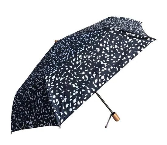 【chocolatesoup】SUNSHADE FOLDING UMBRELLA /MARBLE  55cm