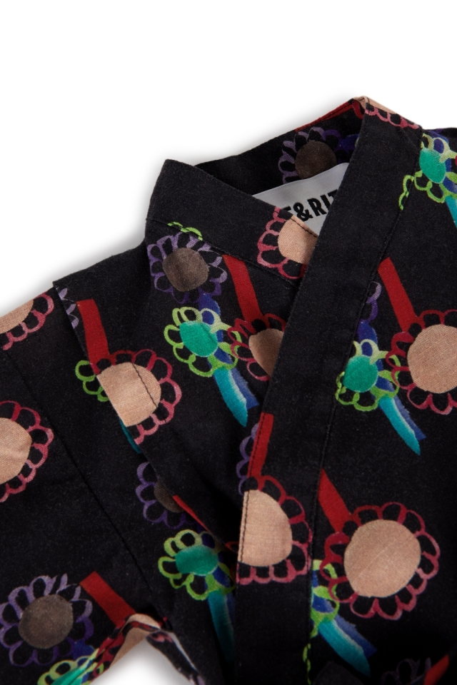 新品】wolf＆rita スイカワッペンシャツ 8y WOLF & RITA】 JINBEI