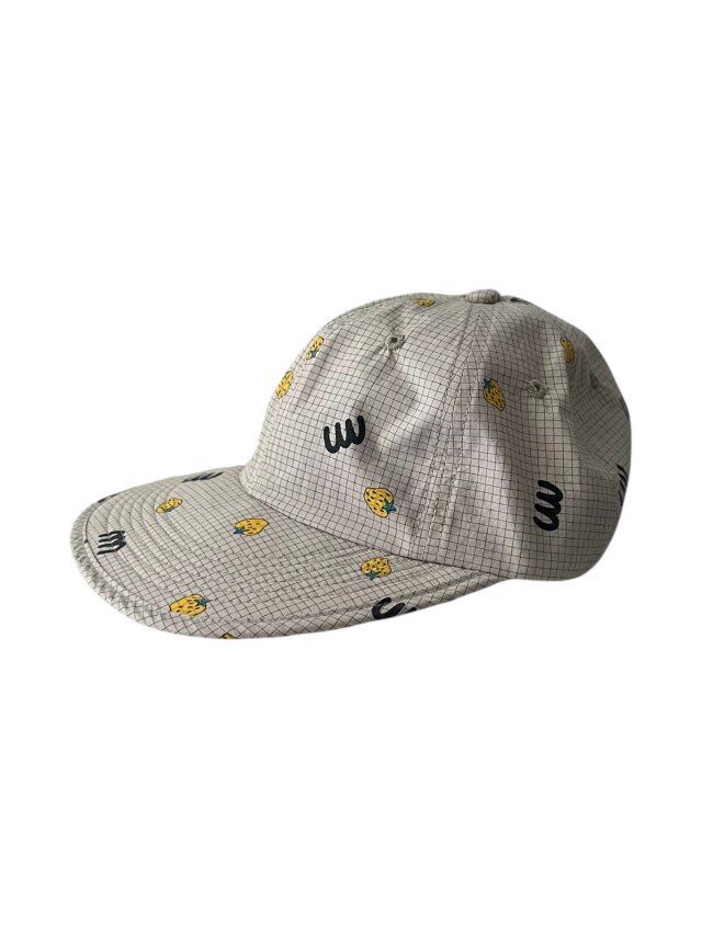 【minnano×frankygrow】MF26SHT-001 M&SB PATTERNED CAP/BEIGE
