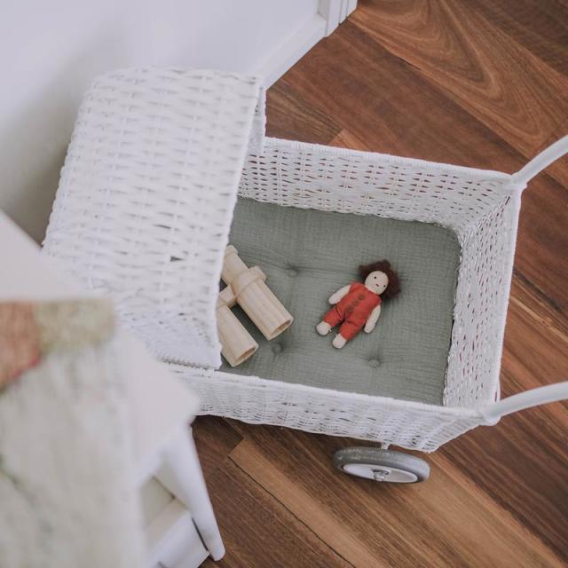 Olli Ella(オリエラ)】STROLLEY - WHITE 