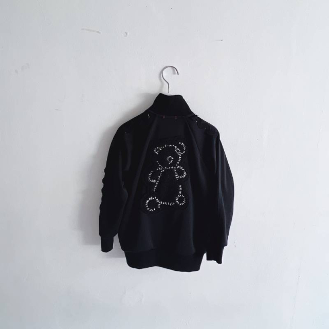 frankygrow】23FWOT-104 KUMA EMBROIDERY PATCH TRACK JACKET